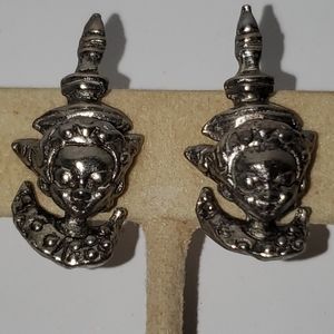 Kwan Yin Vintage Buddhist earrings